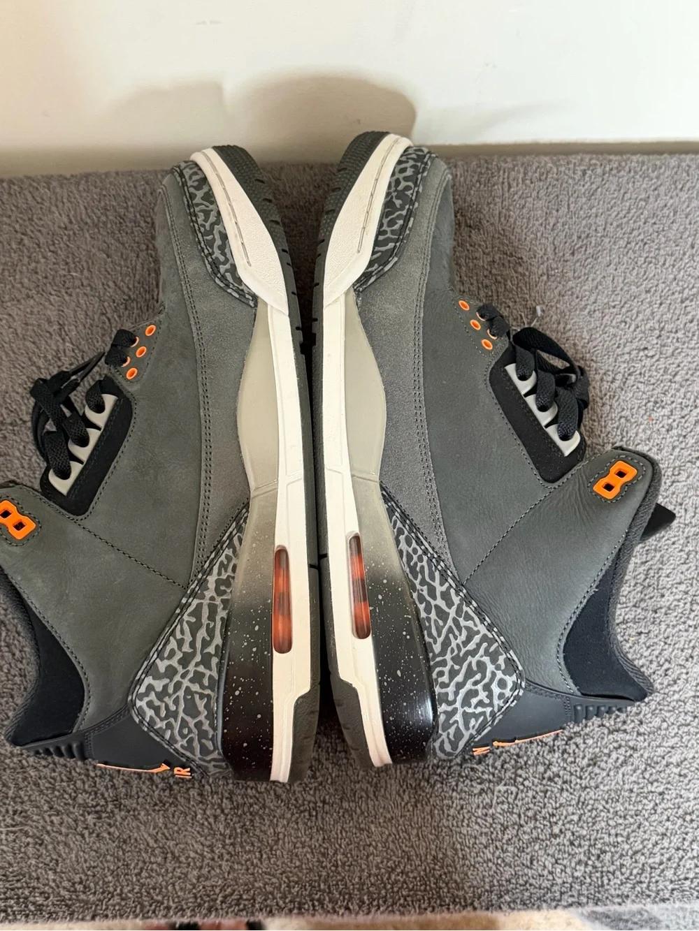 Air Jordan 3 Retro “Fear” 2023- Men’s size 11